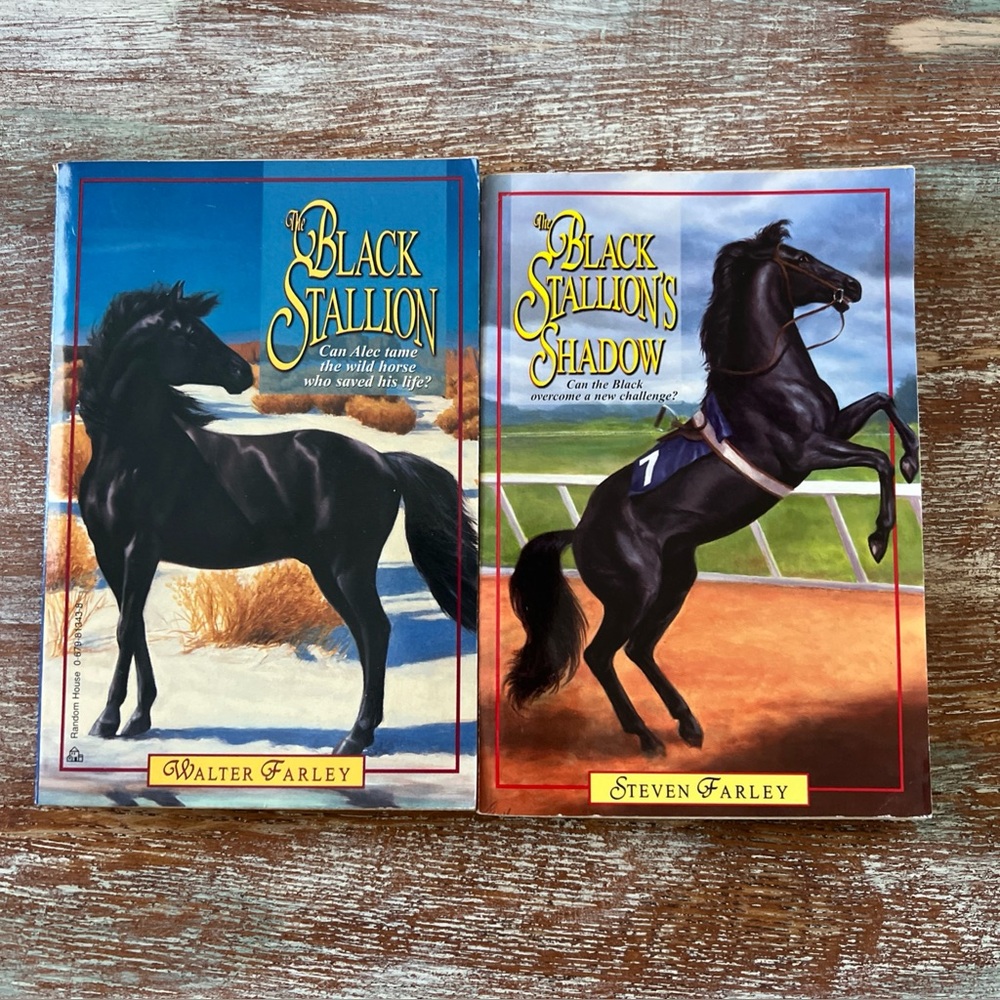The Black Stallion & Black
Stallion's Shadow Walter &
Steven Farley Bundle
